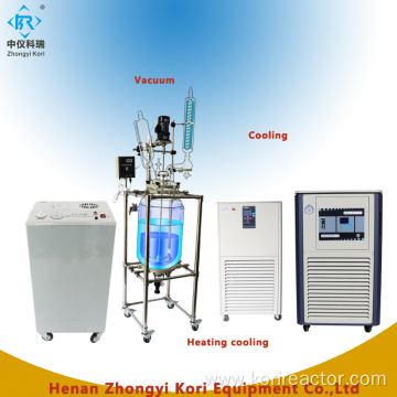 lab scale reactor with motor stirring 100L